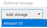 nextcloud external storage