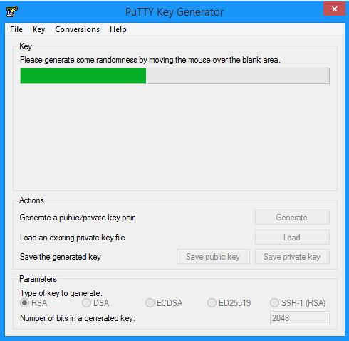 download putty ssh keygen