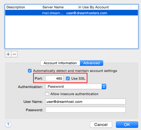 cutedgesystems mailserve smtp ports