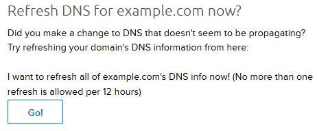 Refresh_DNS_Go_button