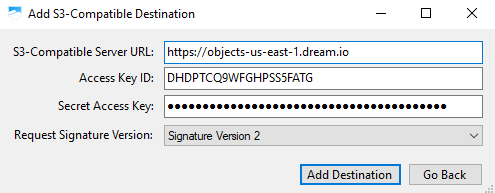 Arq configuration