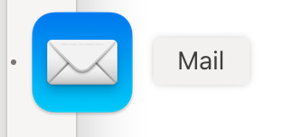 Apple mail icon