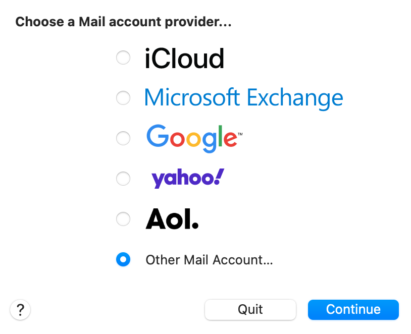 Mac Mail add email