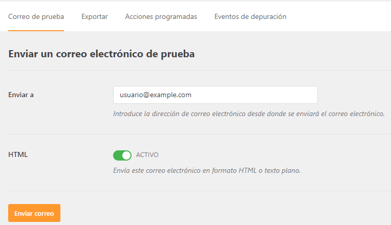 ES misc-wp-mail-smtp-test-email
