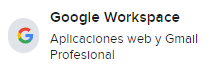 ES Adding Google Workspace