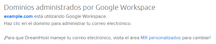 google workspace domains