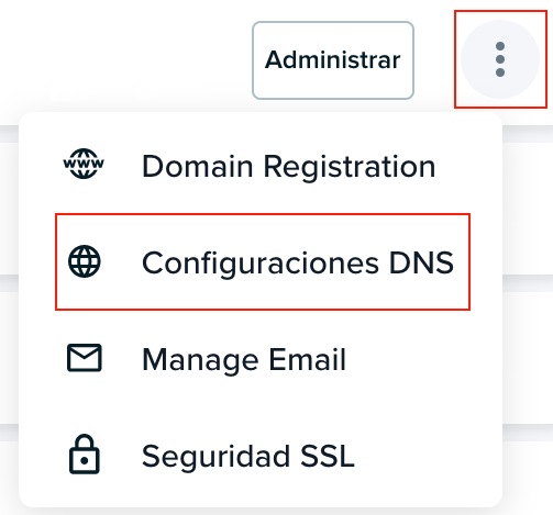 ES DNS Settings