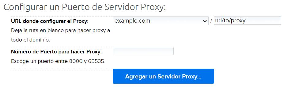 proxy domain