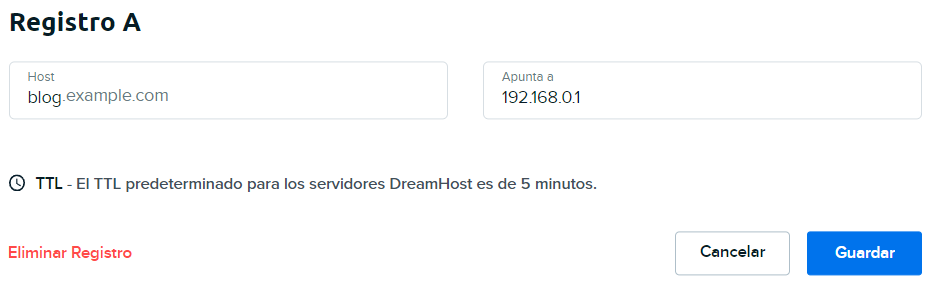 ES Edit record