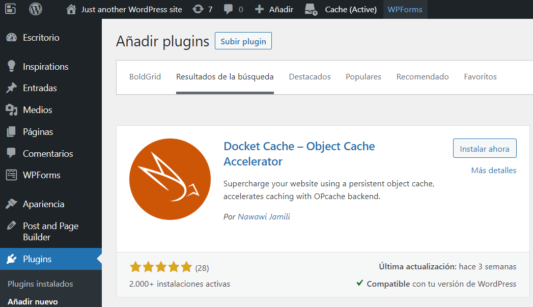ES wp-admin-docket-cache-object-cache-accelerator-plugin-01.png