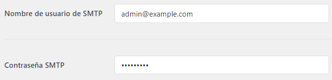 ES wp mail smtp plugin