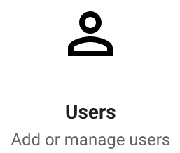 add new user