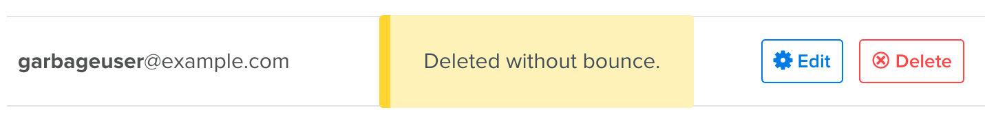garbage email address