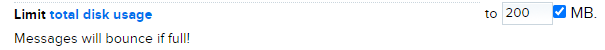 Adjust the email storage limit – DreamHost Knowledge Base
