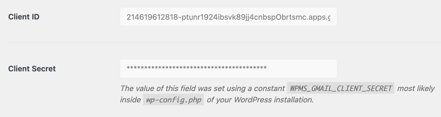 wp mail smtp password