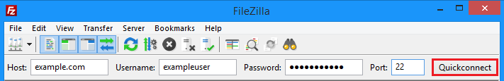 dreamhost sftp filezilla