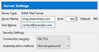 surgemail imap not connecting