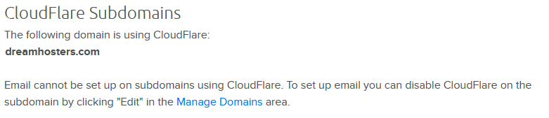 cloudflare managed domains