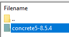 upgrading concrete5