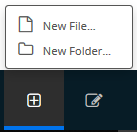 ES file manager create