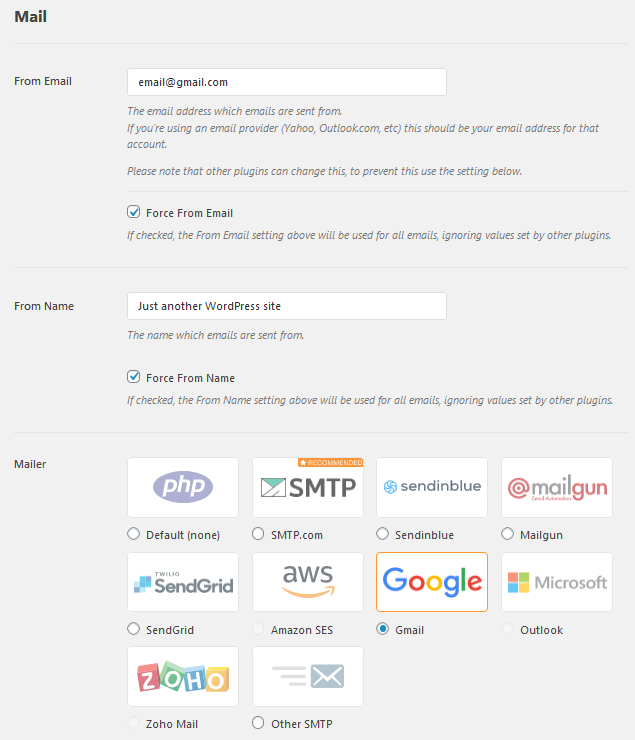 Configuring the 'WP Mail SMTP' plugin with Gmail DreamHost Knowledge Base